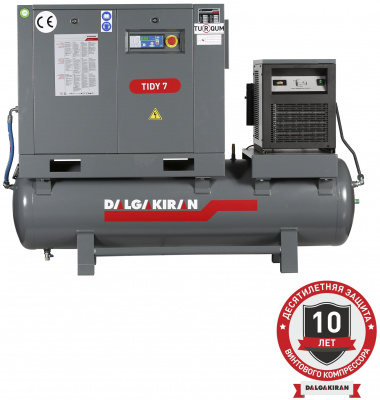 Винтовой компрессор DALGAKIRAN Tidy 7-7,5 250L Compact